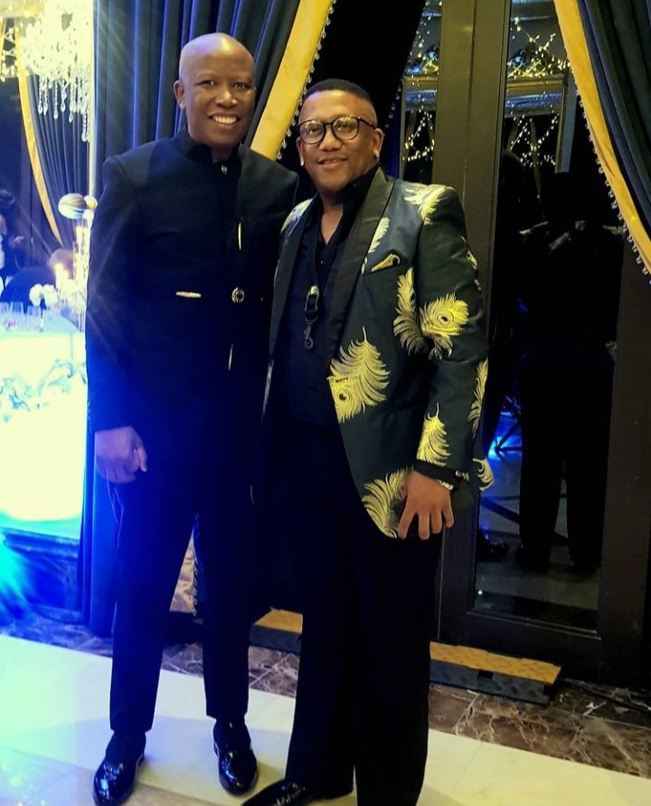 Julius Malema
Happy birthday Great Leader   