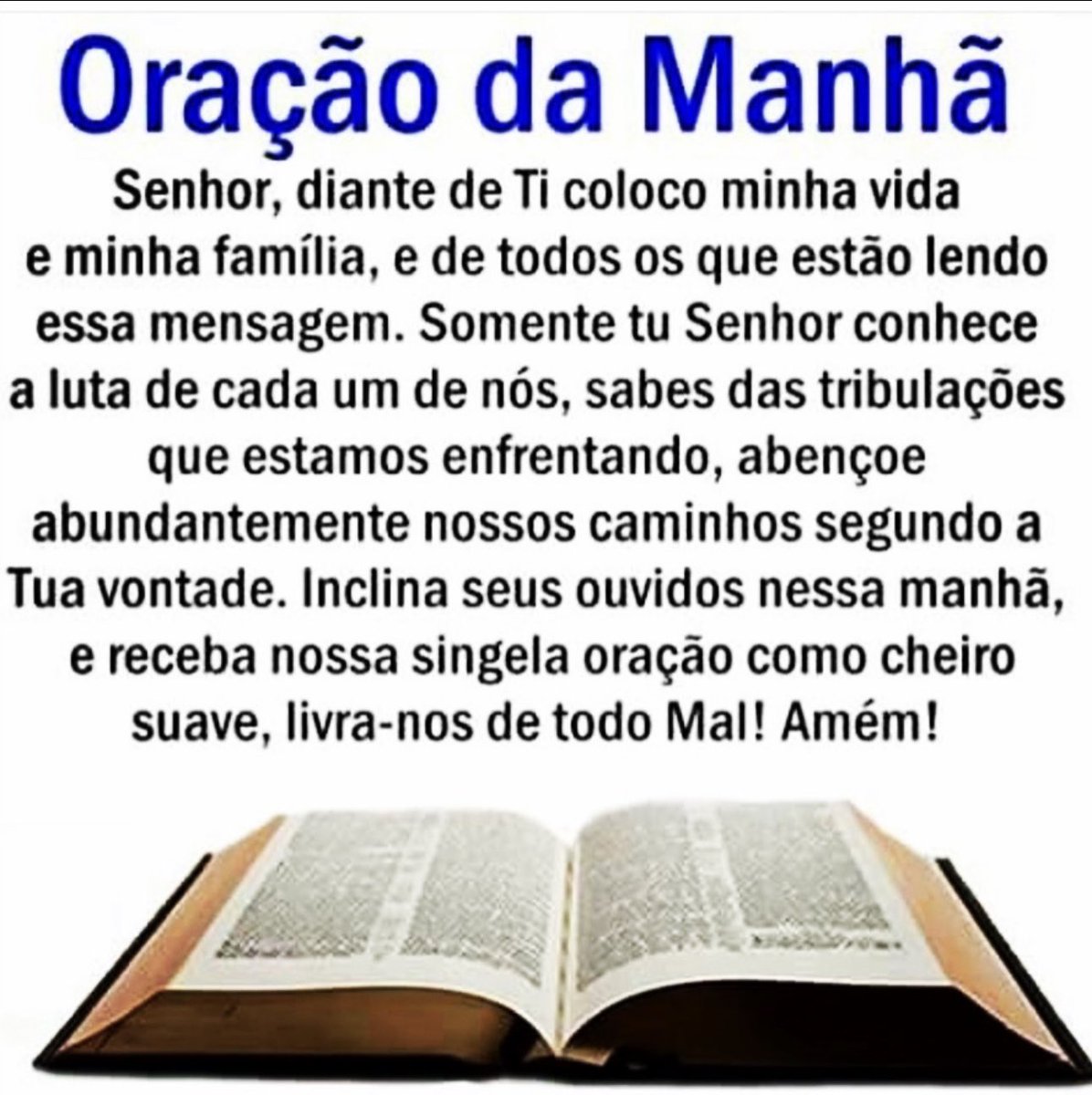 Amados 
Façam essa ORAÇÃO 🙏 
#bomdia 
#compartilhe 
#gratidão
