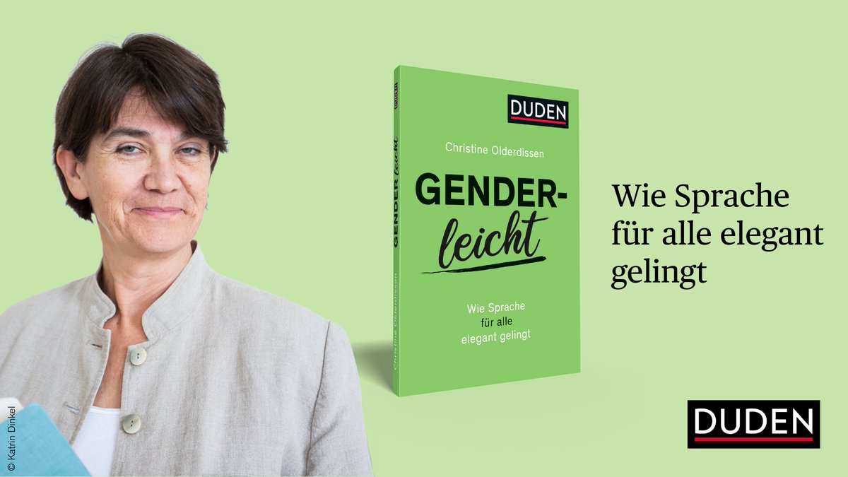 Lehrkräfte in Berlin aufgepasst! Am 22.3. spricht unsere Autorin Christine Olderdissen über „Genderleicht“. Alle Infos gibt es hier: veranstaltungen.cornelsen.de/veranstaltung/…. #Duden
Diese Veranstaltung ist ein Angebot des Cornelsen-Verlags für Lehrkräfte.
