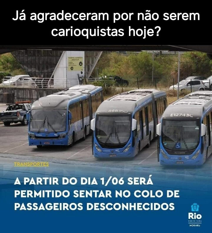 Já pensou você lá de boas no busão “vazio” e do nada,  chega alguém e senta no seu colo?
🤔🤦‍♀️🤷