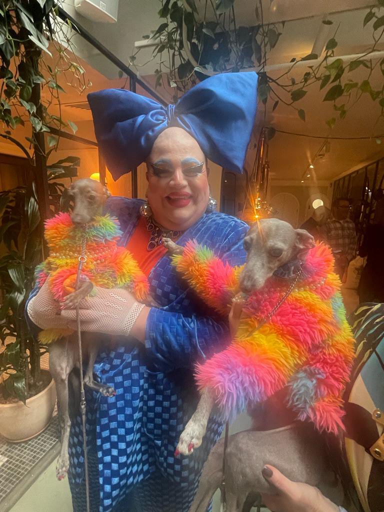 NadiaLeguel's tweet photo. #ThisMorning never mind baby drag raves. Join us at the next RuPaw’s Drag Race. London’s first doggy drag show. Organised by WagIt https://t.co/rrjKD794H4 https://t.co/bjlysdN0S0
