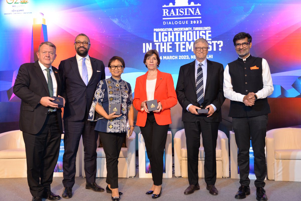 Gates Foundation India on Twitter ".BillGates joined the panelists AmbVMKwatra MinColonna