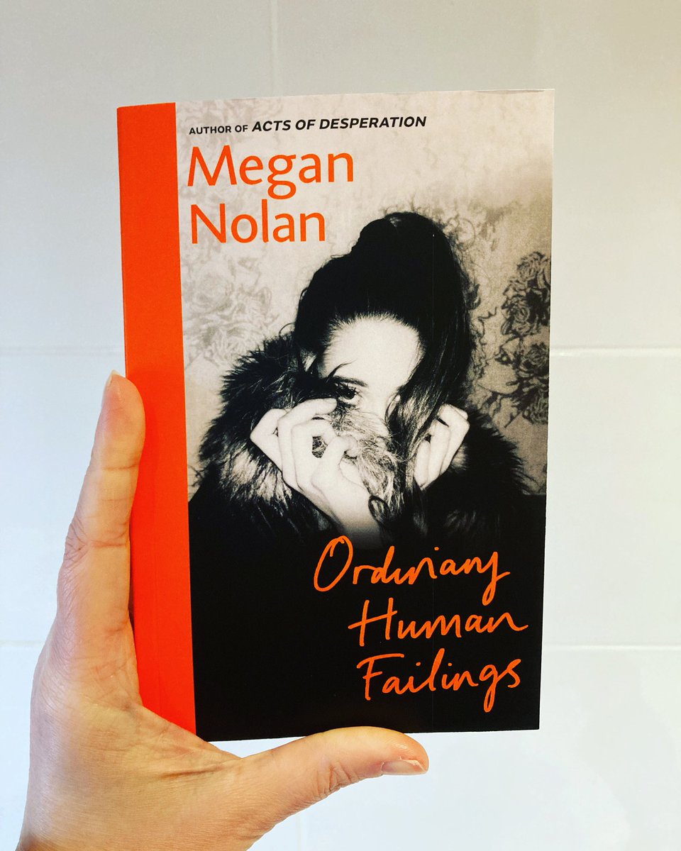 BookishChat's tweet photo. Thank you so much to @sophpainter and @JonathanCape for my copy of #OrdinaryHumanFailings by #MeganNolan. 
 
I really enjoyed #ActsOfDesperation and am really looking forward to this one! Out in July. https://t.co/hIUZPFeCQk