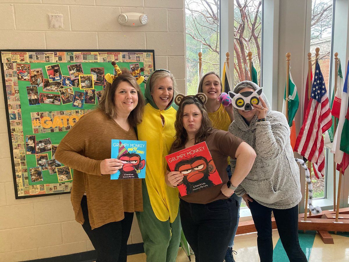 Another fun Read Across America week.  <a href="/CombsCatchUp/">Combs Catch Up</a> !  If you haven’t read Grumpy Monkey, go find it!