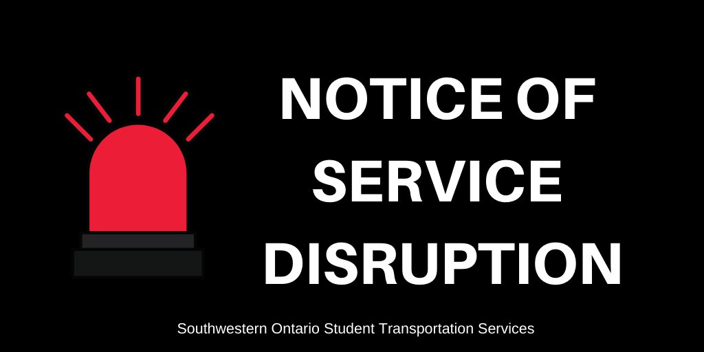 MAR 3: School purpose vehicles are CANCELLED for the day in Middlesex, Oxford, Elgin Counties, and Red Zone. Bus routes in the City of London will start on schedule. Visit mybigyellowbus.ca for a full list of cancelled routes. @TVDSB @LDCSB