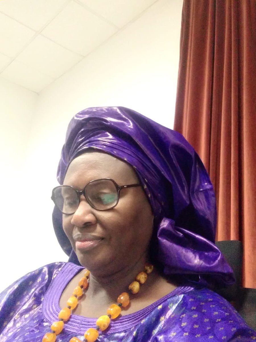 DrYoumaFall's tweet photo. Heureuse et honorée d'être célébrée par la RTS, notre télévision nationale. Merci à Awa Djiga Kane et à toute l'équipe. https://t.co/dxTa9mQcnQ