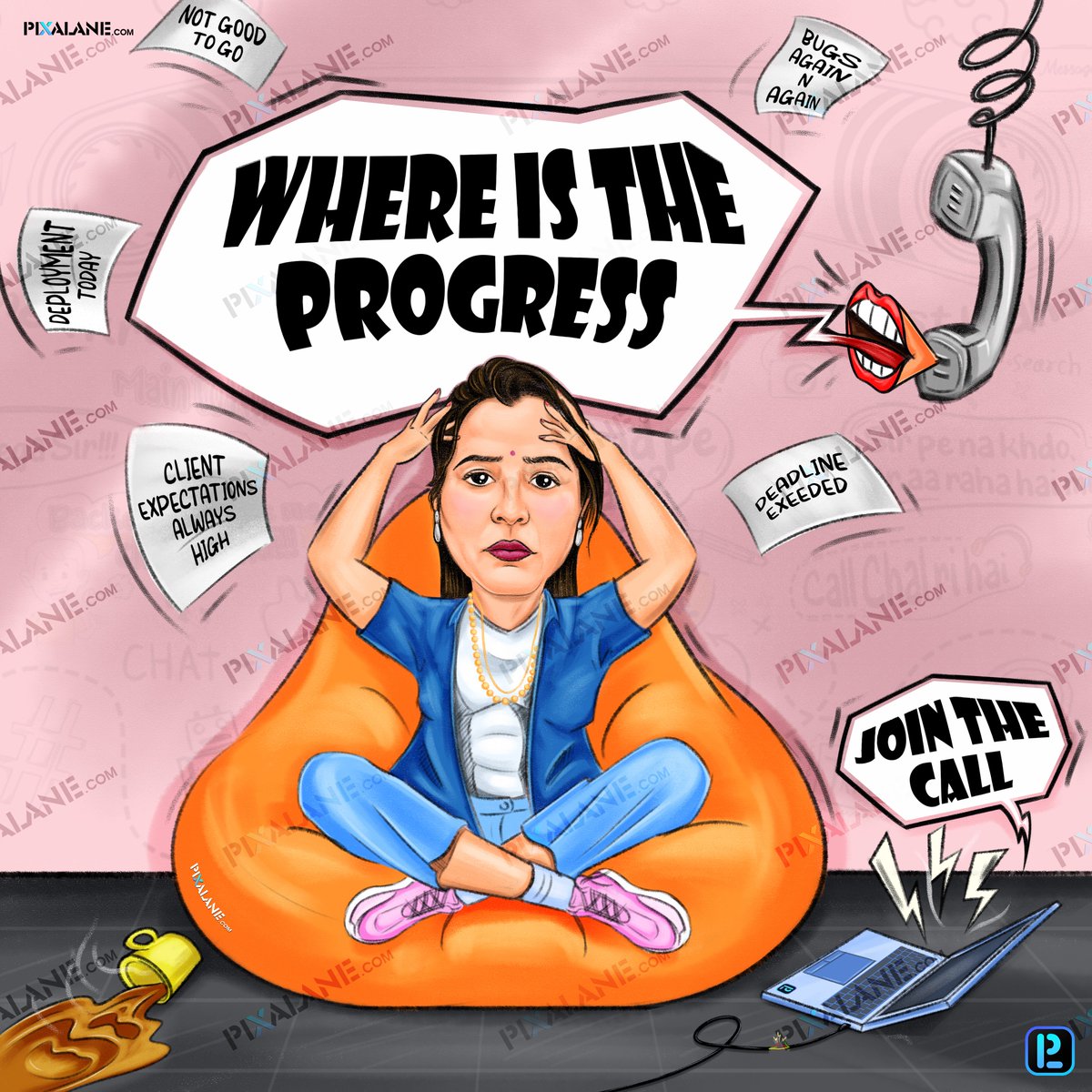 pixalane's tweet image. I MICROMANAGE MY TEAM, BUT HAVE NO CLUE WHAT THEY ARE DOING !!!

#pixalane #insteptechnologies #digitalart #digitaldrawingart #art #draw #illustration #artagency #creativedirector #artcurator #emergingartist #visualartist #photoshop #office #officememes #officeart #Caricatura