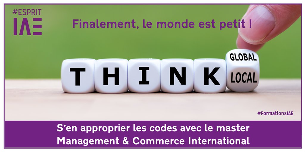 IAEFRANCE's tweet photo. [Offre de formations des #IAE]

Aujourd'hui, retrouvez l'offre de formations des IAE en Master Management et Commercer International➡️https://t.co/XsqBJxYRgV

#InsertionProfessionnelle #RDVduVendredi #FormationsIAE #IAEFRANCE https://t.co/O21wYWn2yw