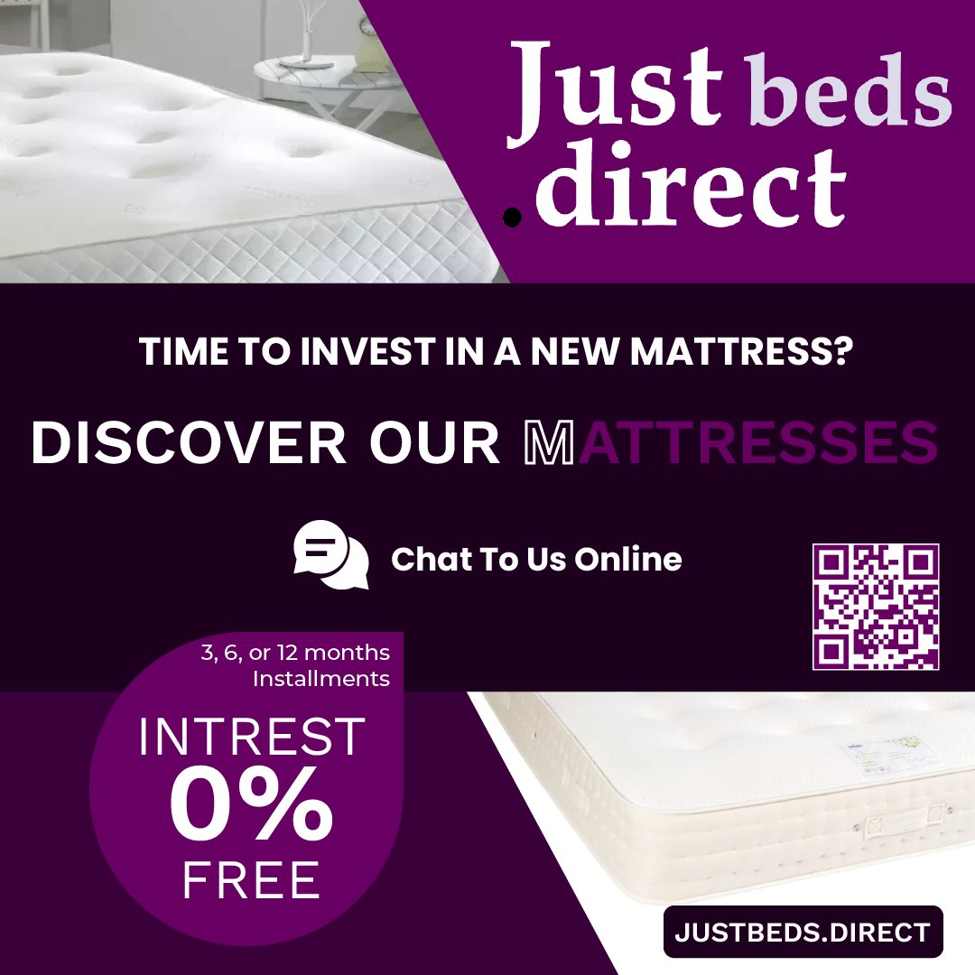 mawebdesign_uk's tweet photo. Time to invest in a new mattress? At https://t.co/r3flA2VFnH, sleep wellness lies at the heart of everything we do!
Buy online today π
π https://t.co/ZuoCf7FKQU
π #onlineand.direct #bedframes #interior #greybedroom #bedroom #bedshop #sleepwell https://t.co/gOoB3Y2Phg