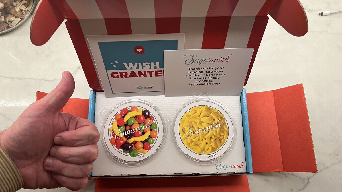 ModelN's tweet photo. Happy #EmployeeAppreciationDay to our #ModelN’ers across the globe! As a token of our appreciation, we are sending all employees a treat that symbolizes the #SweetLifeAtModelN. Enjoy these snapshots of our employees, plus photos of last year's #EAP sweet treat. #ModelNLife https://t.co/oXJej0FkjU