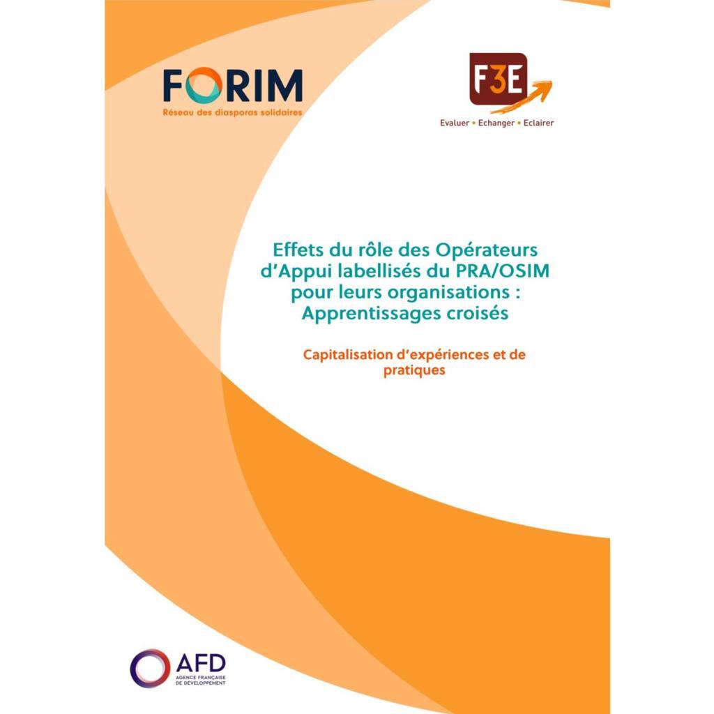FORIM_MD's tweet photo. Quels effets sur la structuration et le développement d’une structure qui devient OPAP pour le #PRAOSIM ? Réponse dans cette étude conduite par le FORIM, qui aborde la précieuse contribution des OPAP en tant qu’acteurs diasporiques.
📝Lire l'étude : https://t.co/LEOS5nvP0L https://t.co/yWDenRSBXR