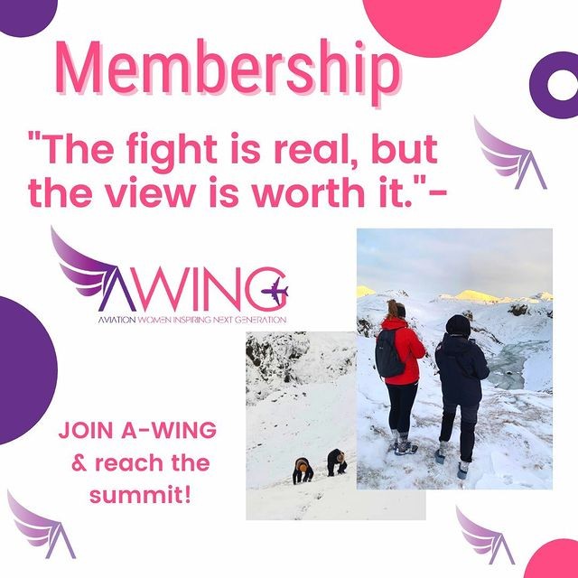 Everyone is welcome at @awing_org! A non-profit created by women for women, it takes a village, including men, to reach our goals. Join today!
⁠
#Aviation #AvGeek #AviationWeek #Equality #GenderBalance #WomenInAviation #WeAreAviation #stem