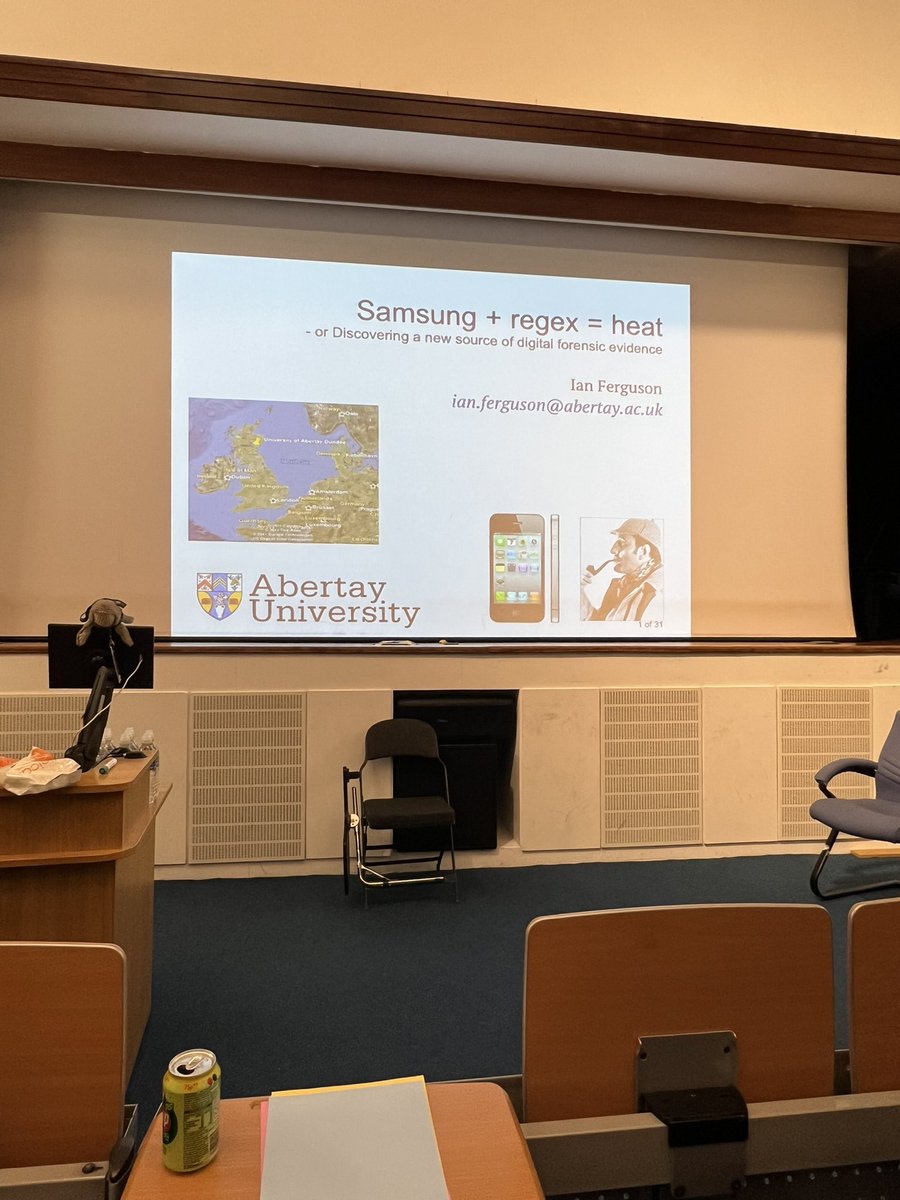 Taking me back 11 years back to an Ian Ferguson lecture. Here we go. #SecuriTay2023