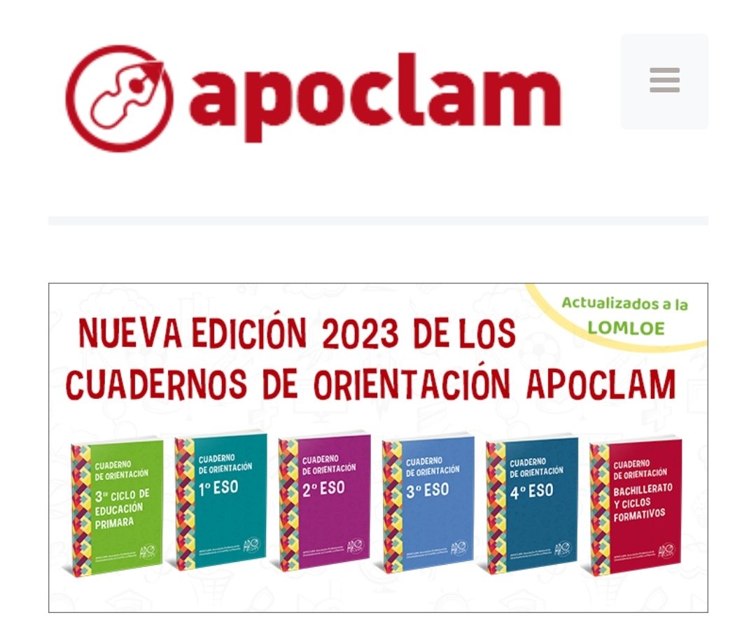 APOCLAM (@apoclam) on Twitter photo Nuestro compañero <a href="/FidelJeronimo/">Fidel Jeronimo</a> presenta la edición actualizada de nuestros Cuadernos de Orientación, un proyecto colaborativo clave en nuestra asociación.
apoclam.info/proyectos/cuad… Nuestro compañero <a href="/FidelJeronimo/">Fidel Jeronimo</a> presenta la edición actualizada de nuestros Cuadernos de Orientación, un proyecto colaborativo clave en nuestra asociación.
apoclam.info/proyectos/cuad…