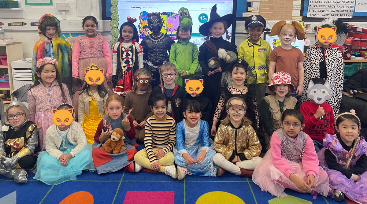 Happy World Book Day from Pearl class! 📖 #ColumbiaWBD