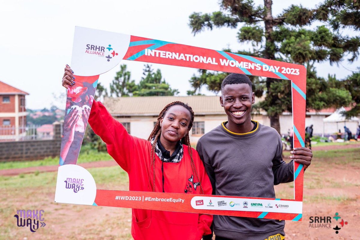 This Month we celebrate women and as young people, we come in solidarity with the rest of the world to "Embrace Equity" in our communities ahead of the #IWD2023 

#YAC4SRHR
#UnlockMySRHR