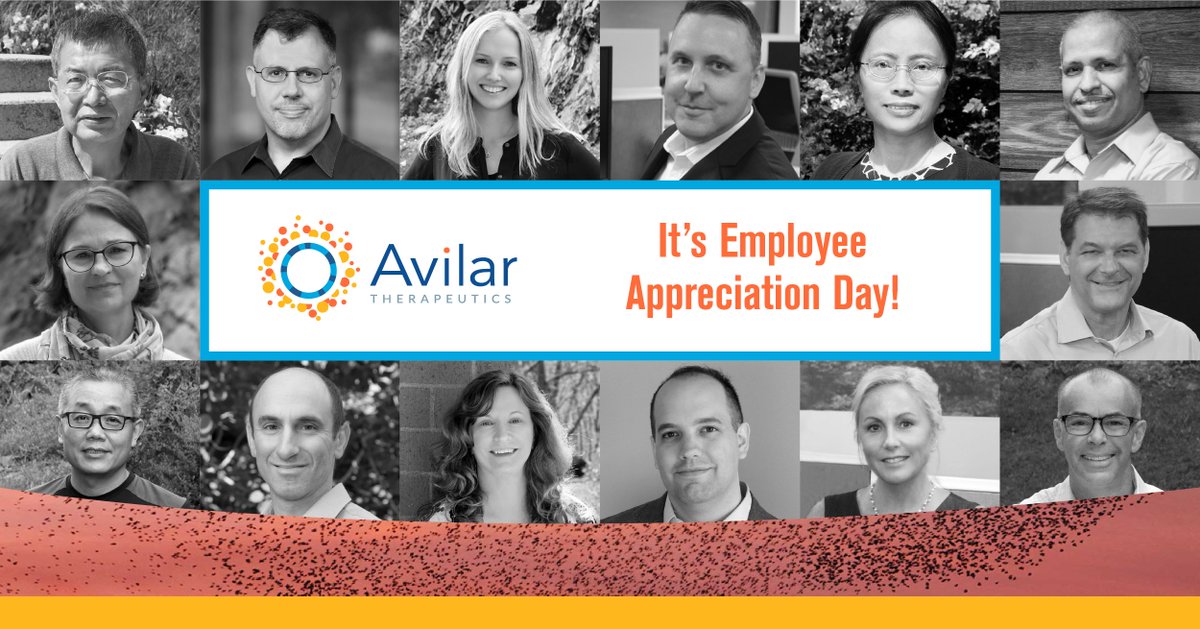 Avilar_Tx's tweet photo. Today we are celebrating our amazing team members at Avilar. Because of each of you, we are pioneering the next frontier in protein degradation, targeting disease-causing extracellular proteins with our novel degraders.
#EmployeeAppreciationDay 
#AvilarGoesExtracellular https://t.co/8vqRplnlJo