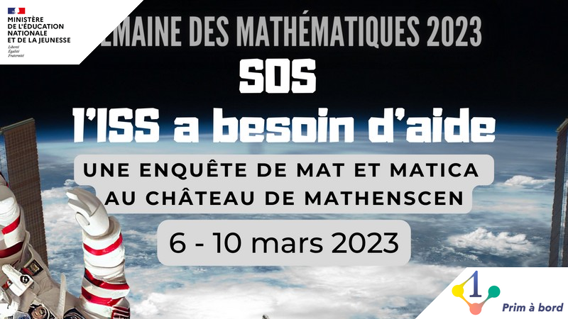 prim_edu_num's tweet photo. Cycles 2⃣ et  3⃣ | Enseigner | #Mathématiques

📌 Les aventures de Mat et Matica au château de Mathenscen, faites vivre une aventure à vos élèves ! #SDM2023

▶️ https://t.co/ygSNPSzLhR

✅ Un projet « clé en main »
✅ 1 jour / 1 vidéo / 1 énigme à résoudre / 1 débat https://t.co/8sheUPjuA5