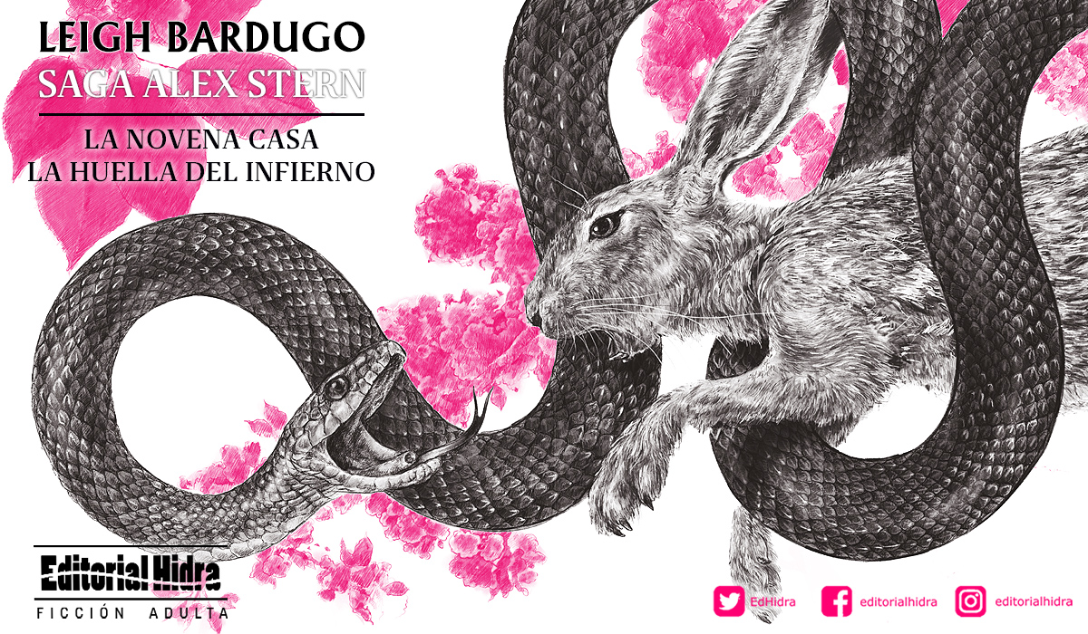 EdHidra's tweet photo. 📢 Solo unos días para el lanzamiento oficial en España de "La huella del infierno", la segunda parte de la saga de fantasía oscura #AlexStern, de Leigh Bardugo. 🐇🐍
¡La continuación de #LaNovenaCasa es sin duda uno de los libros más esperados del año!
👉https://t.co/nuFwHIkTj7 https://t.co/00JzJVIyyt