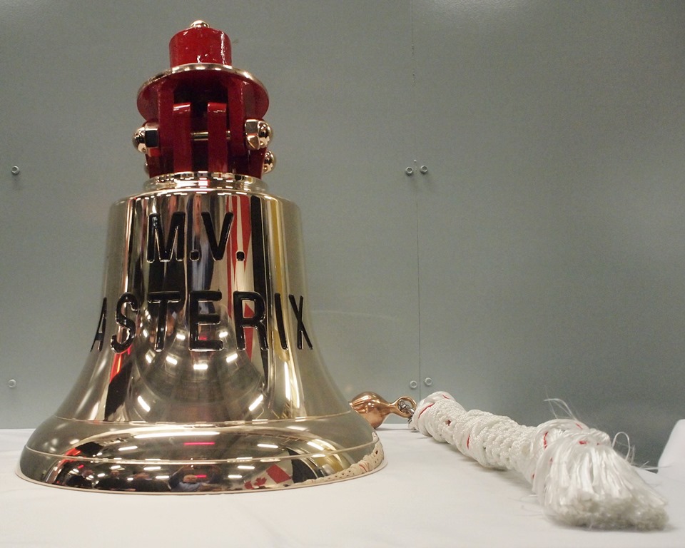 RLitwiller's tweet image. #OTD 3/3/2018 #RememberRCN -In a ceremony at Halifax, MV Asterix accepted by the RCN as an Interim Naval Replenishment Ship. Asterix is leased for the @RoyalCanNavy and has a mixed crew of RCN and @federalfleet sailors.