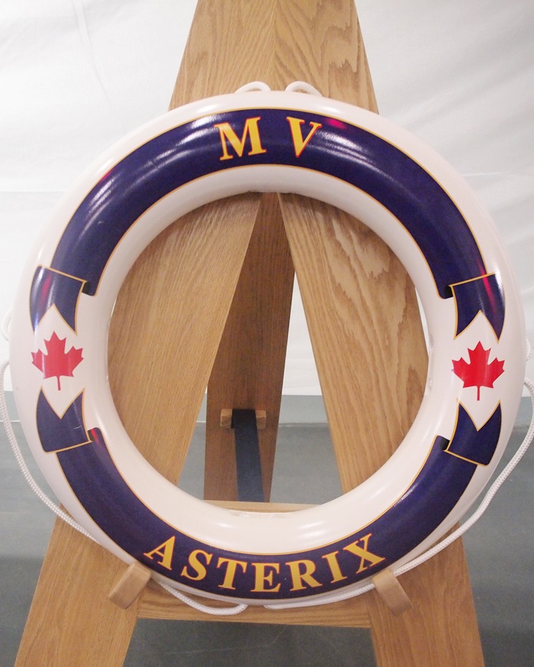 RLitwiller's tweet image. #OTD 3/3/2018 #RememberRCN -In a ceremony at Halifax, MV Asterix accepted by the RCN as an Interim Naval Replenishment Ship. Asterix is leased for the @RoyalCanNavy and has a mixed crew of RCN and @federalfleet sailors.