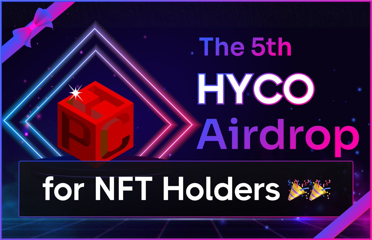 HYCO_Official's tweet image. #HYPERCOMIC #MEXC #Listing #EVENT #airdrop🪂 has Ended.

Congratulations🎉🎉

📅 Airdrop date : 2nd ~ 3rd Mar, 2023
🎁 3 #HYCO Each #NFT #Holder
✅Detail : bit.ly/3ILgxDi

#Web3 #CUBIC #platform #K_webtoon #Prince_Of_Arkria #POA