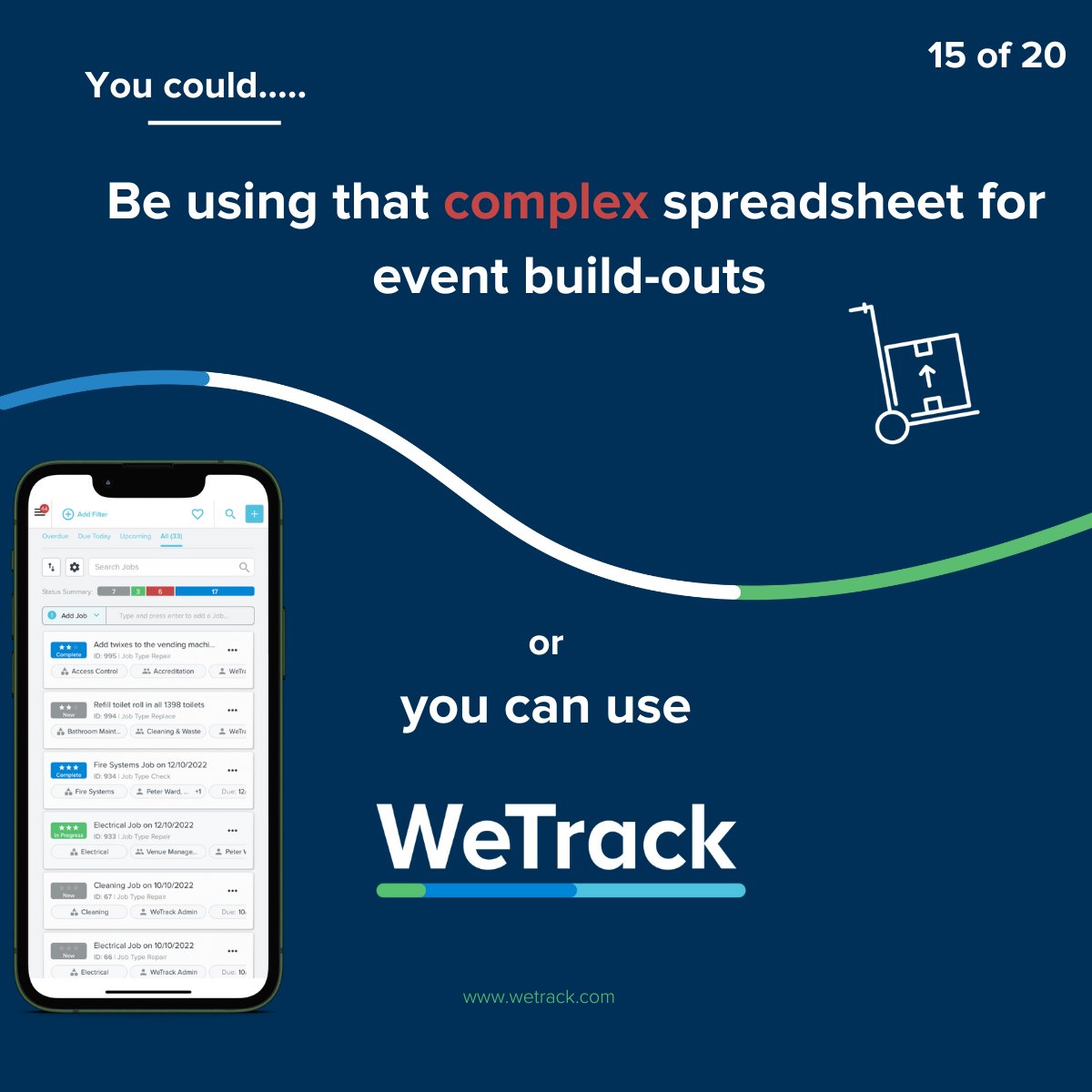 A thought for festival organisers.