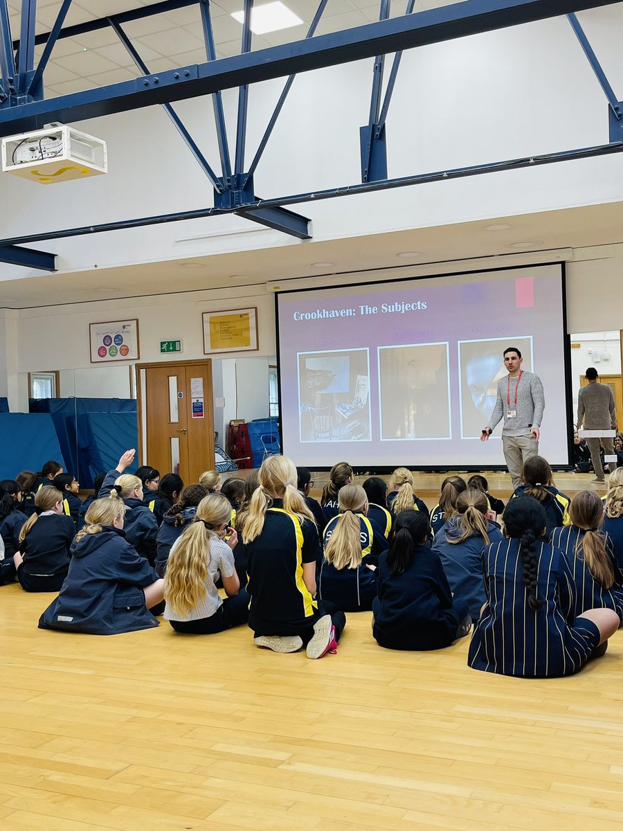STAHSPrep's tweet photo. We are thrilled to welcome @Joelarcanjo to #STAHSPrep on the final day of #worldbookweek 📚 https://t.co/9RW2yHCcjl
