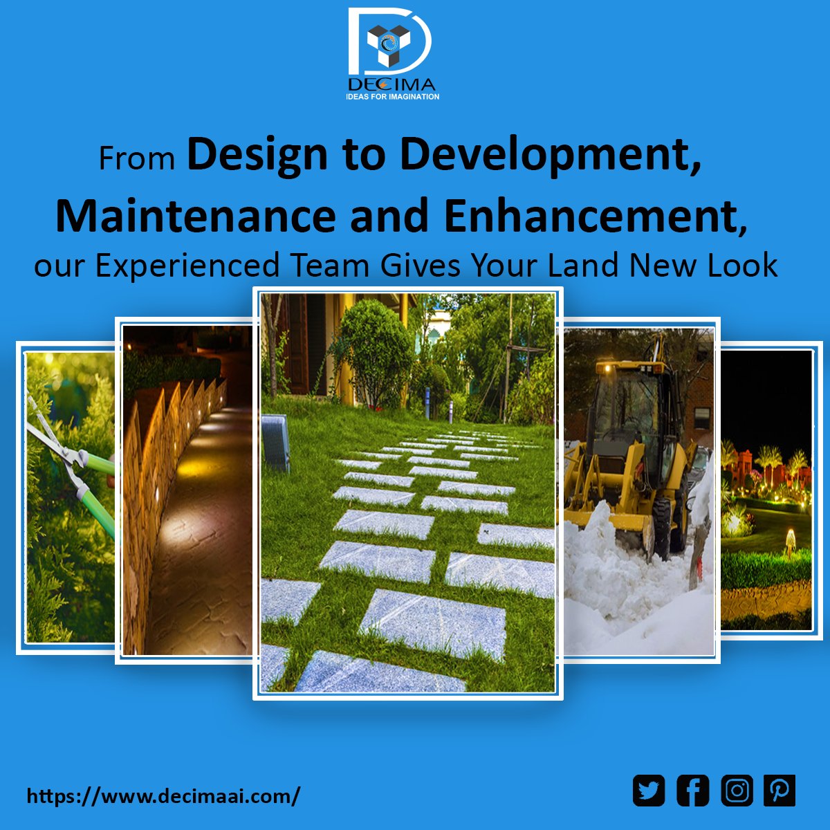 Decima_AI's tweet photo. Decima's services can help you elevate your outdoor landscaping space by providing custom design solutions tailored to your specific needs.  you can trust that your outdoor space will look stunning.

#landscape #landscaping #landscapephotography  #landscapedesign #gardening https://t.co/M9HYAW9iXU