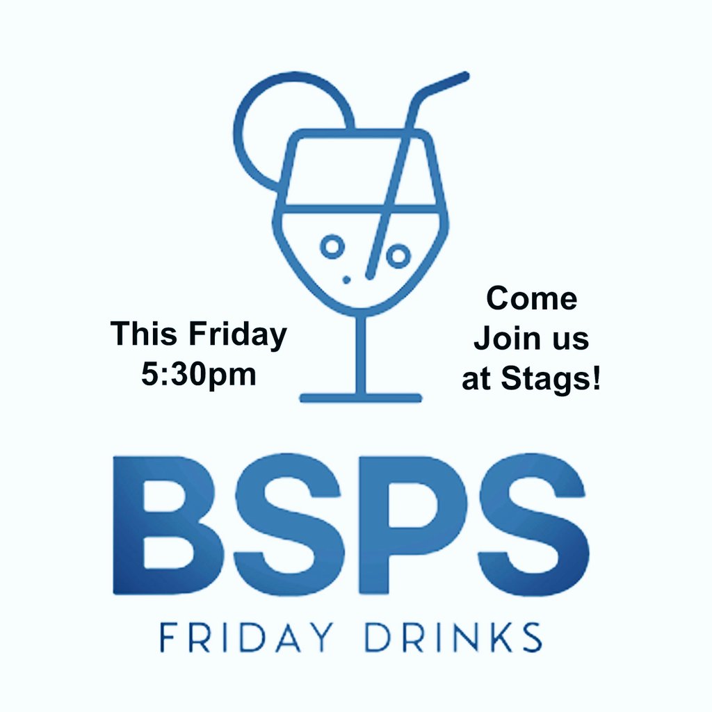 BSPS (@sotonbsps) on Twitter photo 🍻 BSPS Friday Drinks at Stags this week from 5.30pm 🍻 hope to see you there! <a href="/UoSDocCollege/">The Doctoral College</a> <a href="/sotonbiosci/">Biological Sciences</a> <a href="/unisouthampton/">University of Southampton</a> <a href="/SoCoBioDtp/">South Coast Biosciences DTP</a> 🍻 BSPS Friday Drinks at Stags this week from 5.30pm 🍻 hope to see you there! <a href="/UoSDocCollege/">The Doctoral College</a> <a href="/sotonbiosci/">Biological Sciences</a> <a href="/unisouthampton/">University of Southampton</a> <a href="/SoCoBioDtp/">South Coast Biosciences DTP</a>