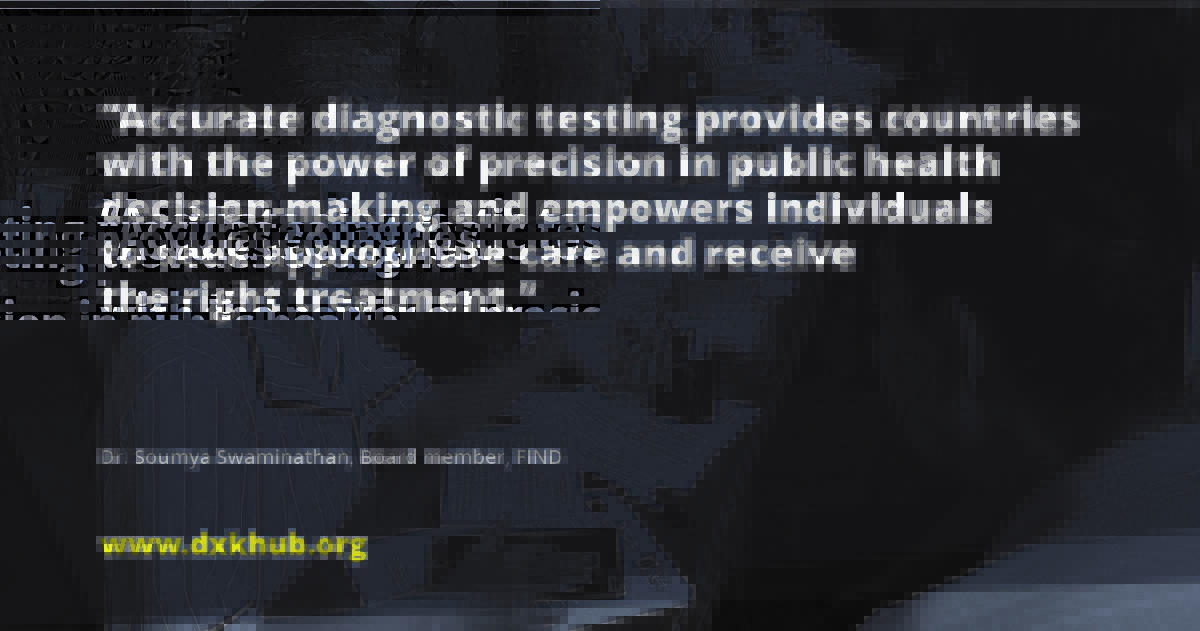 Visit the @ACTAccelerator Diagnostics Pillar Knowledge Hub to learn more about diagnostic learnings from the #COVID19 pandemic. 📢 Visit: dxkhub.org @doctorsoumya shares on the importance of diagnostics. ⤵️ @GlobalFund @WHO @UNICEF