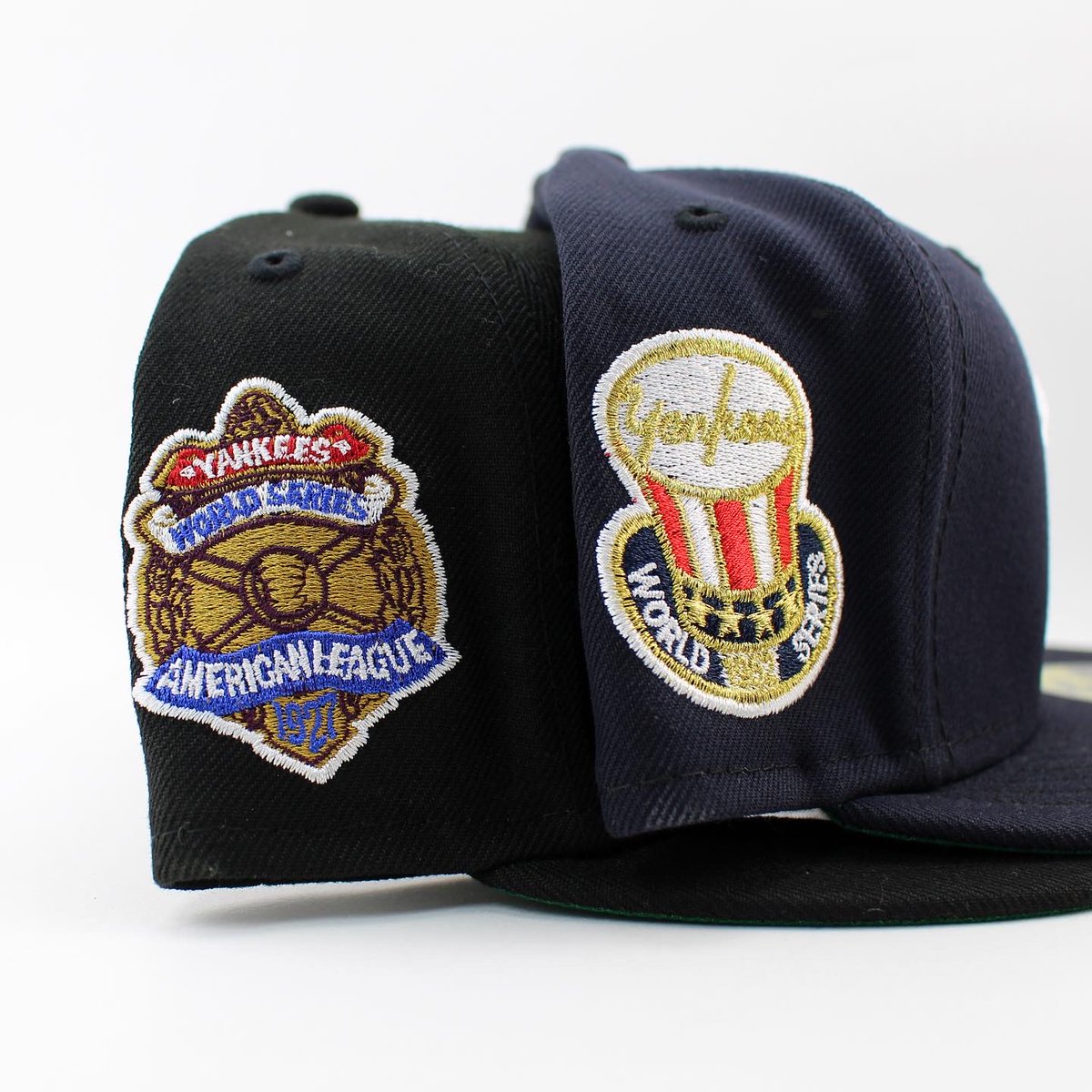 amazingstore's tweet photo. #Yankees 1927 WS &amp; 1952 WS
ツバ裏グリーン、今とは少し違った太めのチームロゴが特徴です。
#Newera #59FIFTY #AmazingstoreMLB #Greenbrim #BrimGreen 

https://t.co/UfoWqbi7ih https://t.co/TmhpDl3Xh0