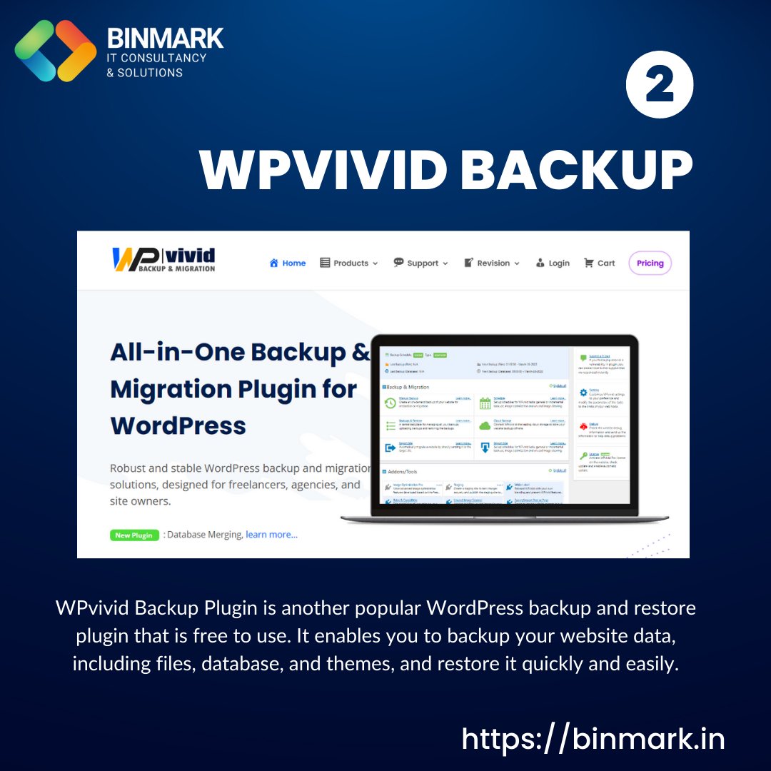 BinmarkIT's tweet photo. Are you looking for the best WordPress backup plugins? #plugins #websitebackup #wordpress #websitebuilder #websitetutorial #websitehosting #websiteaddress #doityourself https://t.co/tLgOYkdrq1