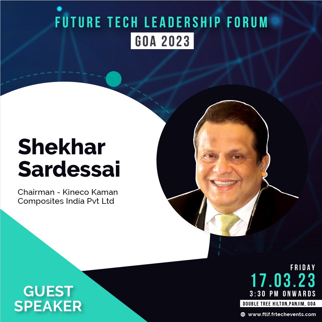 frtechevents's tweet photo. We are honored to announce Shekhar Sardessai as a #GuestSpeaker at our upcoming Technology Leadership Summit. It's an opportunity to be inspired and motivated and gain valuable insights.
For more info
https://t.co/hdhIR6DJBc
#FTLF2023 #TechLeadershipSummit #Technology https://t.co/22Y8uWJxiS