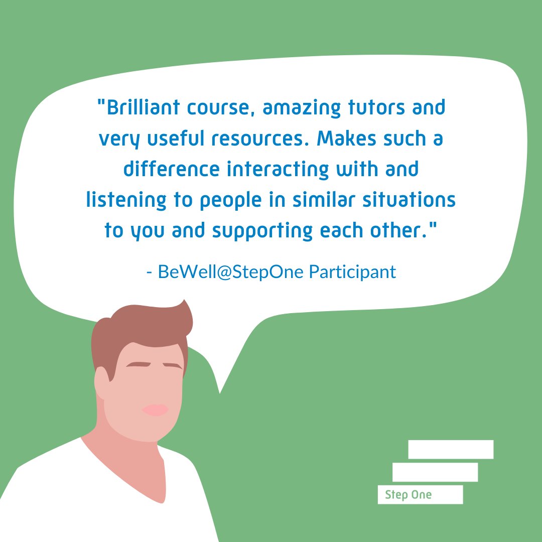 steponecharity's tweet image. #FeedbackFriday 📣

Wonderful feedback from our latest 'Managing Your Anger' course 💙

Click here to find out more and to sign up ➡️ bit.ly/3wogyb8