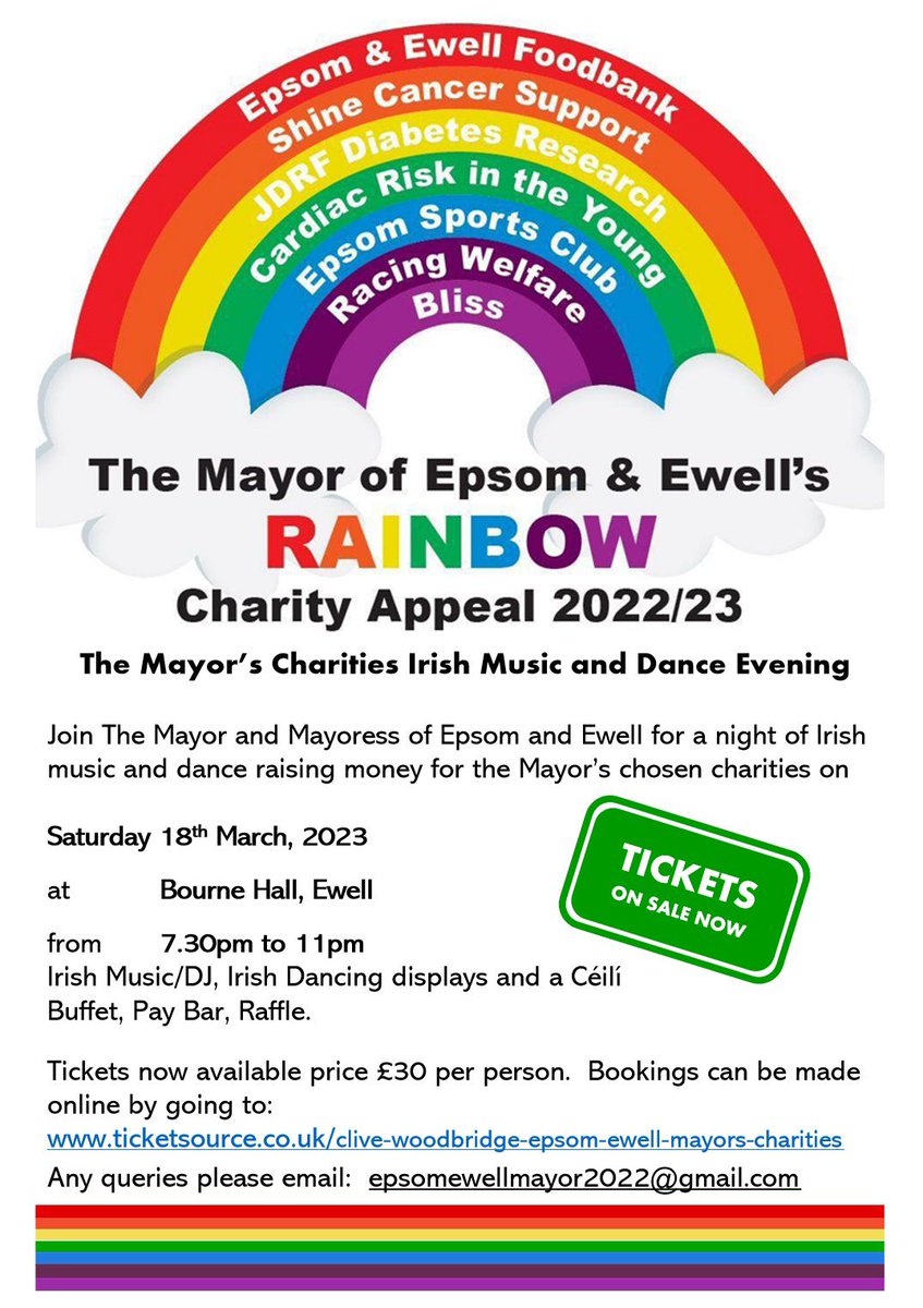 Saturday 18th March - including buffet, your Saturday night entertainment sorted ☘️

Tickets on sale NOW.

ticketsource.co.uk/clive-woodbrid…