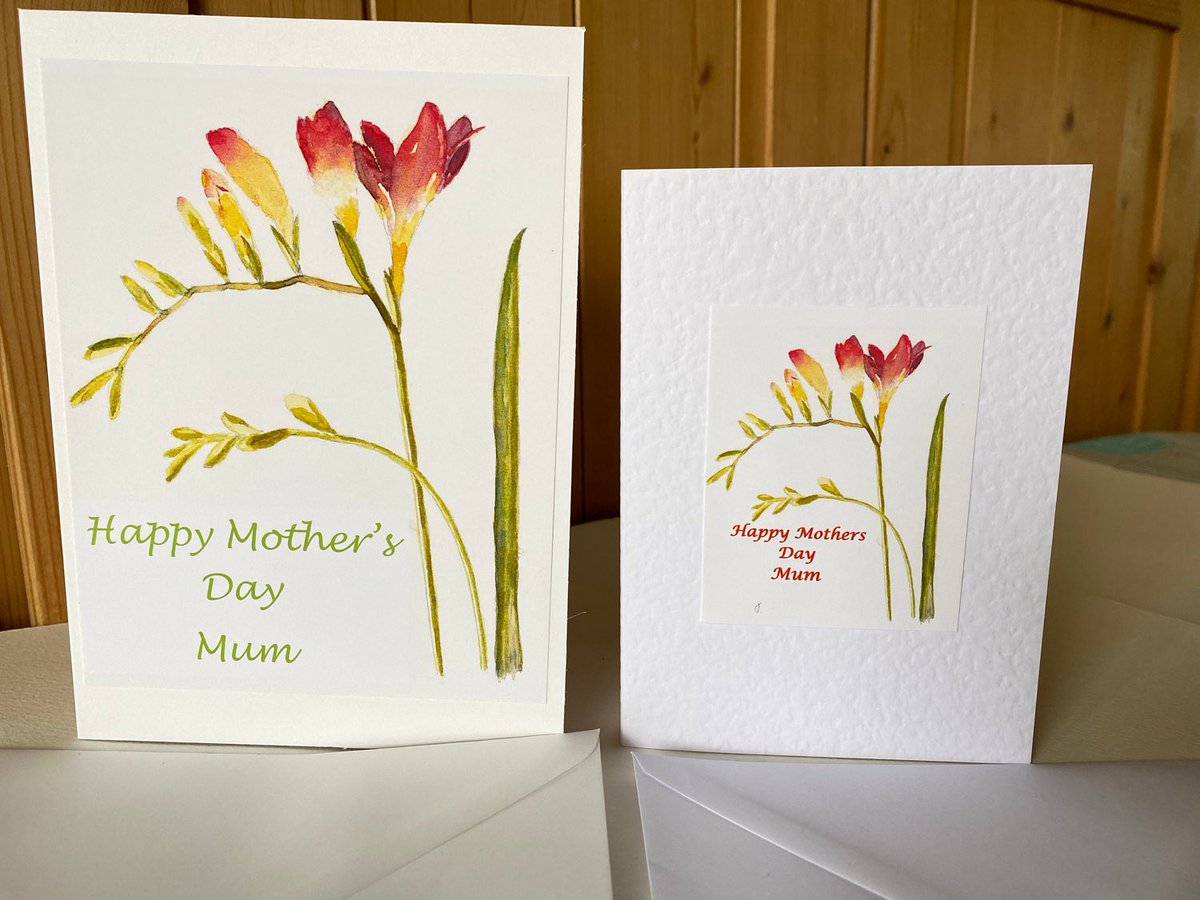 NEW LISTING ALERT 🎉#elevenseshour Mothers Day Card a glorious Freesia flower to delight Mum etsy.me/3ZD2zdK a lovely new choice for Mothering Sunday order now in time to give to mum. #SMILEtt23 #MHHSBD ⁦@TheCraftersUK⁩
⁦@CraftBizParty⁩ #personalisedcard