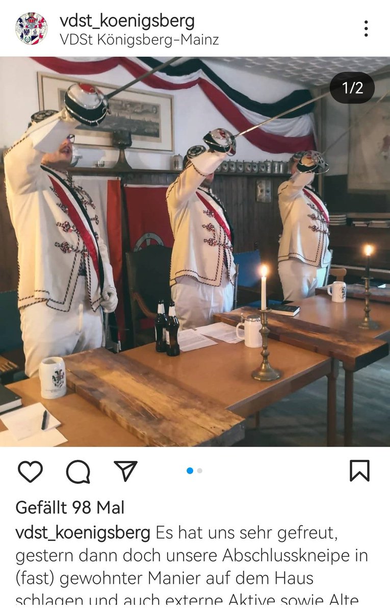 PiratenMainz's tweet photo. Wird am Sonntag Nino Haase zum Oberbürgermeister von #Mainz gewählt, der Mitglied einer deutschtümeligen Burschenschaft ist, die ihr Haus gerne Schwarz-Weiß-Rot "schmückt"? Was meint ihr dazu? #obwahlmz #obwahl #obwahlmainz #ninohaase #vdst #königsberg https://t.co/usgv5FOxin