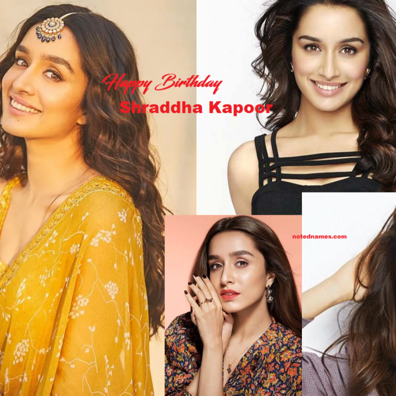 Notednamess's tweet photo. Best wishes to the gorgeous Indian actress @ShraddhaKapoor on her birthday. #HappyBirthdayShraddhaKapoor
#SonyMusicIndia #BollywoodMusic #ShraddhaKapoor #EnnaSona #TheHummaSong #DanceBasanti