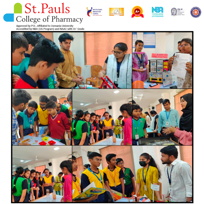 stpaulspharmacy's tweet photo. We #NSS Unit #StPauls and #IIC cell have collaboratively celebrated #NationalScienceDay with theme "Global Science for Global Well being".
#StPaulsCollegeOfPharmacy #Celebrations #GlobalScienceforGlobalWellbeing #NationalScienceDay2023 #ScienceDay #ScienceDay2023 #Knowledge https://t.co/M6BY2R8RUH