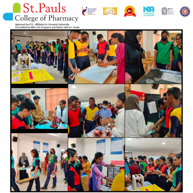stpaulspharmacy's tweet photo. We #NSS Unit #StPauls and #IIC cell have collaboratively celebrated #NationalScienceDay with theme "Global Science for Global Well being".
#StPaulsCollegeOfPharmacy #Celebrations #GlobalScienceforGlobalWellbeing #NationalScienceDay2023 #ScienceDay #ScienceDay2023 #Knowledge https://t.co/M6BY2R8RUH