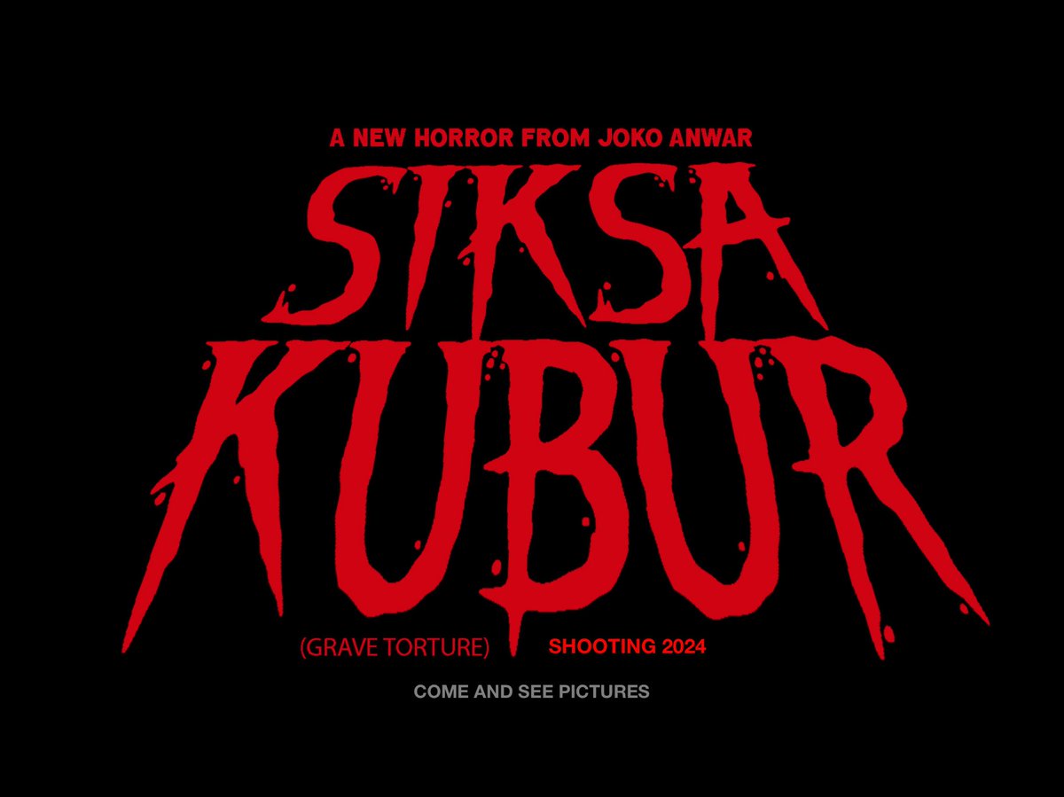 jokoanwar's tweet image. Happy to finally announce this.
My new horror.
SIKSA KUBUR (Grave Torture)
Siap-siap tobat. 
From @ComeandSeePics