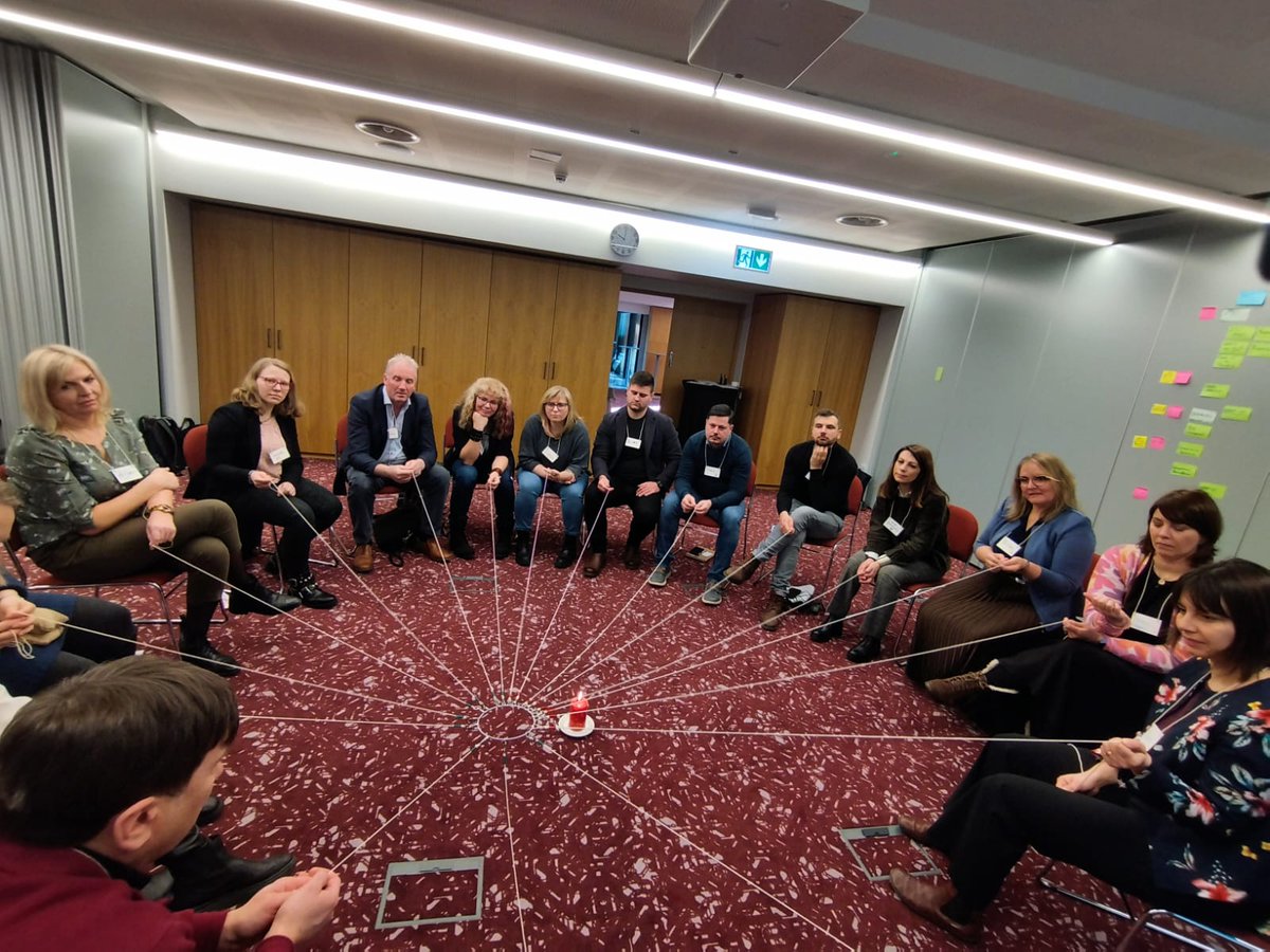 i2connect_EU's tweet image. 📢📢📢 16 managers of European advisory services enjoyed the second #i2connect #ExcellenceClass in #Tallinn, #Estonia. 
🎯 They worked on the three layers: Human resources Management, Business Model, and Organizational aspects of the #interactive and #innovation process.