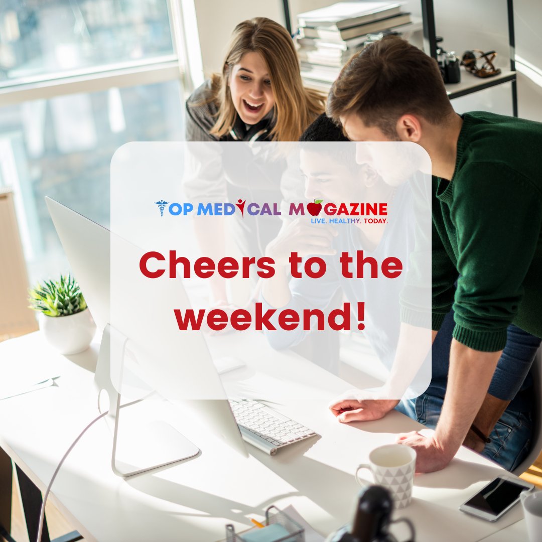 topmedmag's tweet photo. It's finally the weekend! Spend it wisely and healthily!

#HappyWeekened https://t.co/NkBMG2pwd5
