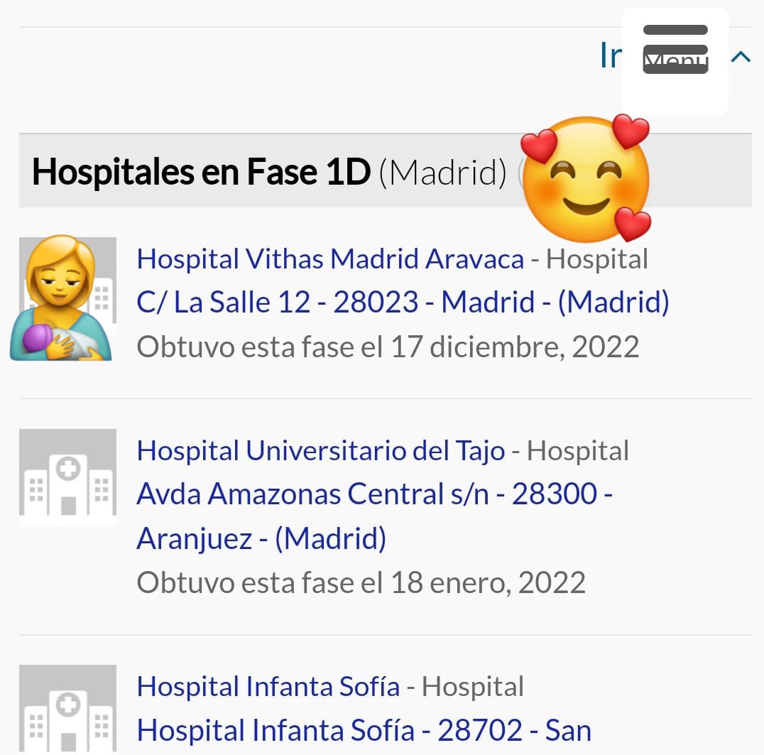 Rosaferlo's tweet photo. El Hospital Universitario Vithas Madrid Aravaca empezó a caminar hacia⏩ Humanizar el Nacimiento y la Lactancia💖 Fomentar y promocionar la Lactancia Materna 🤱 Desarrollar las competencias profesionales 🧑‍⚕️👩🏼‍⚕️Difundir las buenas prácticas 📨 @Vithas
#DiplomasIHAN2023 #Agenda2030 https://t.co/kRgzXa9rM6