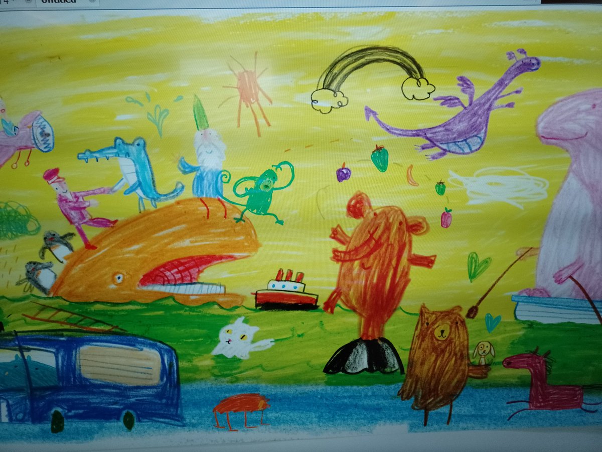 maybury_class1's tweet photo. We have been busy this morning recreating our own pictures from the book, The Day the Crayons Quit🖍️🌈 https://t.co/6o8fF0B3Bu