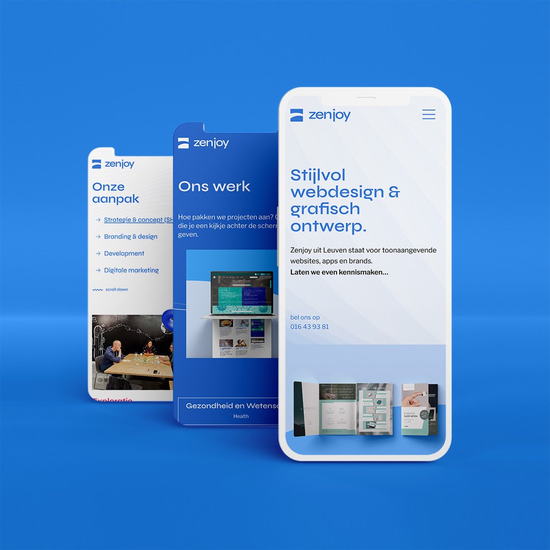 zenjoy's tweet photo. We zijn live!

Zenjoy kreeg een 𝗰𝗼𝗺𝗽𝗹𝗲𝘁𝗲 𝗺𝗮𝗸𝗲-𝗼𝘃𝗲𝗿: nieuwe huisstijl, logo-update, website, raambestickering, … alles erop en eraan. 

Na maanden hard werken, kunnen we eindelijk onze nieuwe look &amp; feel aan de wereld laten zien! 

👉 https://t.co/ds61X5bm1N 👈 https://t.co/STjn58Cvt6