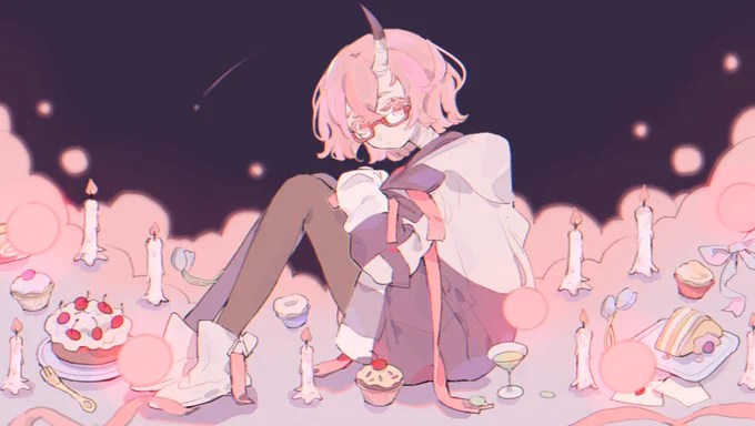 𝘞𝘖𝘙𝘒 メルティランドナイトメア cover  / カシ・オトハ(  ) ͗ ͗ イラストを担当させて頂きました !よろしくお願いします¡#VERSE_n  