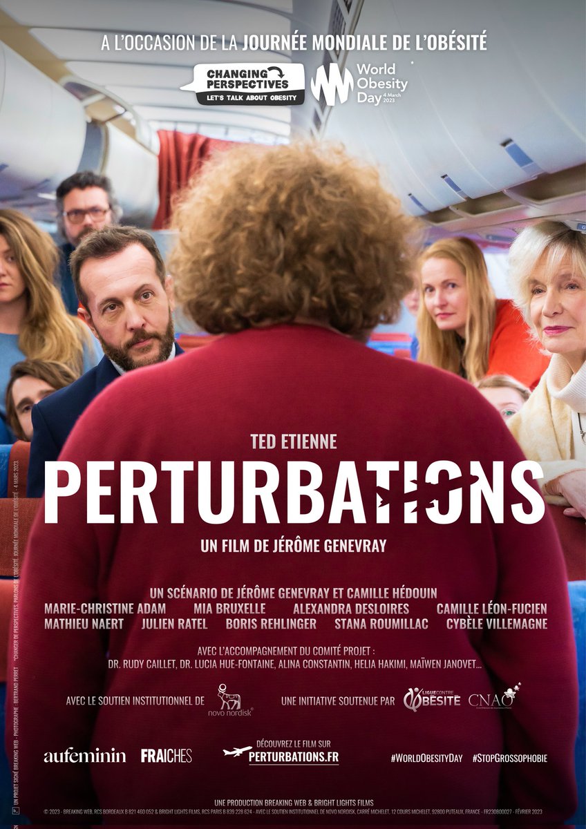 TedEtienne_'s tweet photo. Hey les copains ! 🔥

Le 4 mars sera la Journée mondiale de lutte contre la grossophobie, et à cette occasion, découvrez le court-métrage "Perturbations" réalisé par Jérøme Genevray

https://t.co/pDLWYzczqC

Merci à vous tous, de la régie à la prod ! Une équipe magnifique. 🥰 https://t.co/t9ylVOG7PL