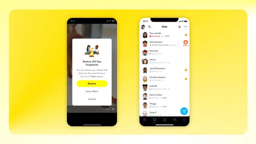 SaudiAndroid's tweet photo. تختبر سناب شات خيار استعادة Snapstreaks لمرة واحدة مجّانًا⬇️
https://t.co/Ee3UXSFrPh
#Snachat #SaudiAndroidNET https://t.co/rPbAIBydFO